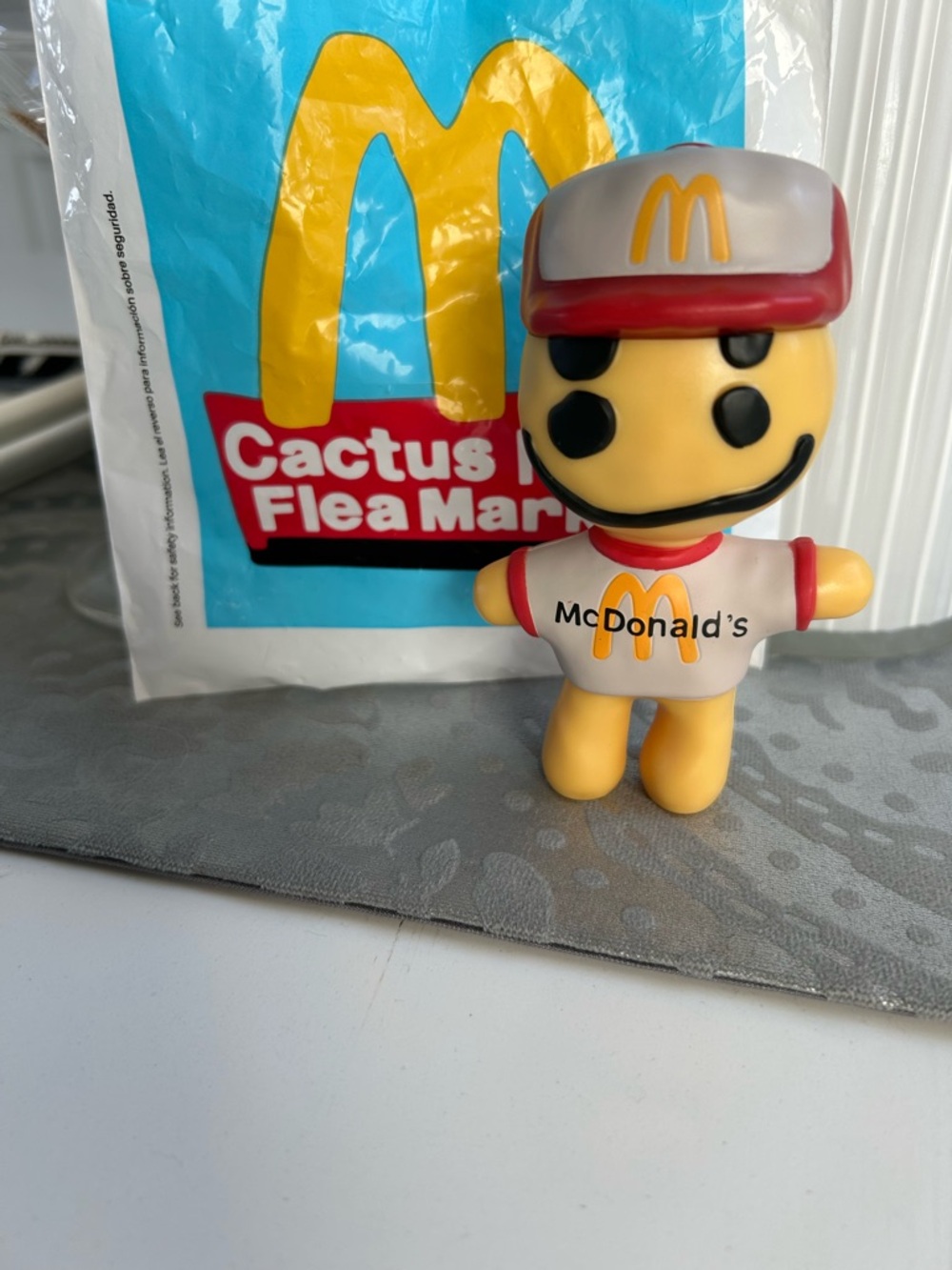 McDonald's Yellow & Red Smiley Mascot Figure